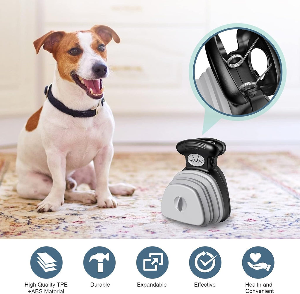 Cleanpick collapsible dog poop scooper with TPE and ABS material – compact and expandable design
